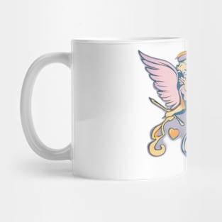 Enchanted Seraph with Sword and Heart No. 684 Mug